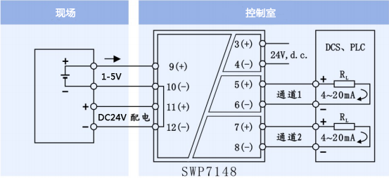 SWP7148接线图 SWP7148接线图