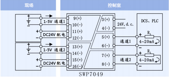 SWP7049接线图 SWP7049接线图