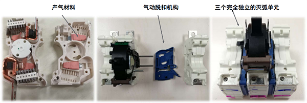 只要故障电流超过能量脱扣电流值,NSX断路器同样动作 只要故障电流超过能量脱扣电流值,NSX断路器同样动作