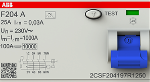 ABB F204漏电保护开关 ABB F204漏电保护开关